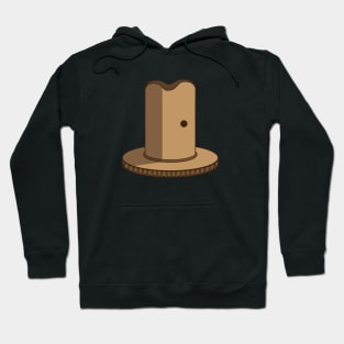 Big Cardboard Cowboy hat Hoodie